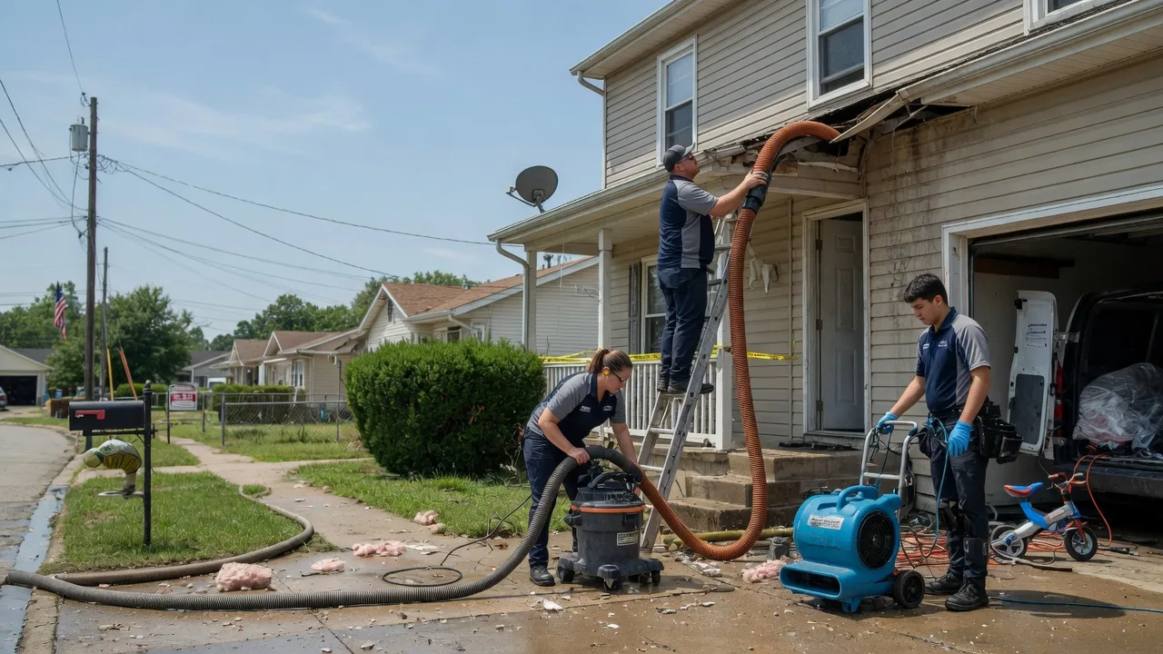 Water Damage Restoration in Ogallah, KS near me